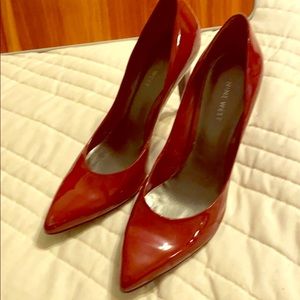 Gorgeous RED Nine West heels